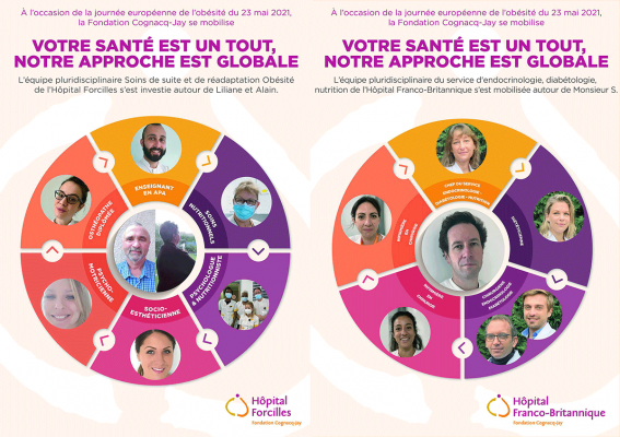 Nutrition-obésité : Mobilisation à la Fondation Cognacq-Jay