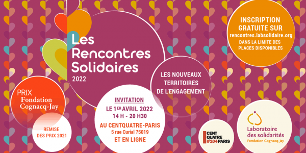 Invitation aux Rencontres Solidaires - 1er avril 2022